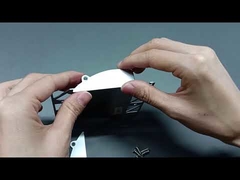 Perfil de placa de yeso LED extruido K13 con cubierta difusora de PC