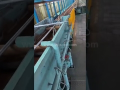 Anodizado y línea de producción de perfiles de aluminio LED.