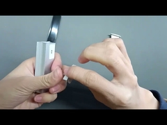 La protuberancia de la cubierta de la PC ahuecó la cubierta llevada de aluminio de Ugr del difusor de la PC del perfil para la solución linear llevada