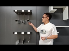 Disipador de calor de perfil de aluminio LED KN40 con cubierta esmerilada de PC para controlador en perfil de aluminio LED