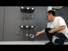 Extrusión LED Redonda de Aluminio con Difusor y Cubierta, KN9, Montaje Suspendido, Diámetro Circular