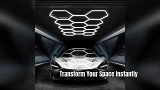 Actualice su espacio con luces de pared LED hexagonales