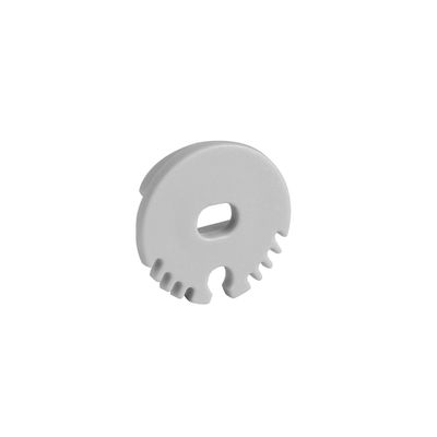 Small 20mm round shaped anodised aluminium LED profile with a rounded diffuser