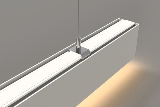 Un buen precio. El perfil de aluminio llevado W30xH55mm de la tira suspendió el perfil de aluminio del LED en línea