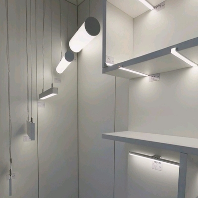 Un buen precio. Protuberancia redonda de aluminio suspendida decoraciones del diámetro T5 120m m del perfil 6063 del LED LED en línea