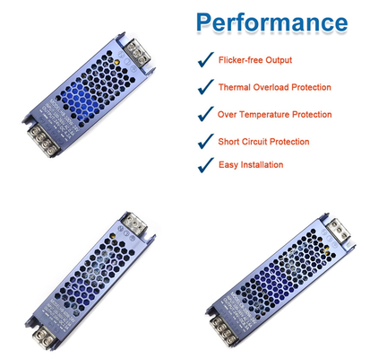 Un buen precio. fuente de alimentación de 60W 100W 200W LED DC 12V 24V AC220V - conductor Switching IP20 de 240V LED en línea