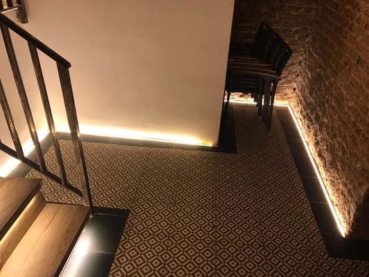 Un buen precio. Perfil de aluminio de la pared del LED que enciende LED Alu que bordea la línea canal de aluminio de la protuberancia de Profil de la mampostería seca en línea
