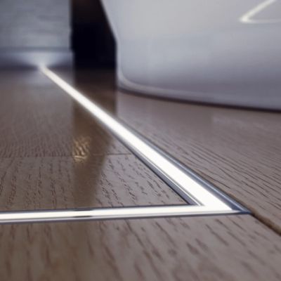 W50*H35mm ahuecó el perfil de aluminio del LED con el difusor de la PC para la luz linear