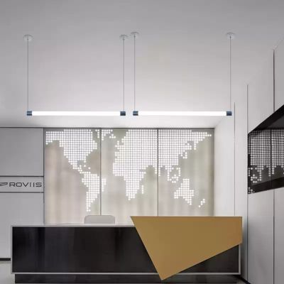 Hogar φ60 de la aleación de aluminio 6063 T5 alrededor del perfil del LED para la luz pendiente