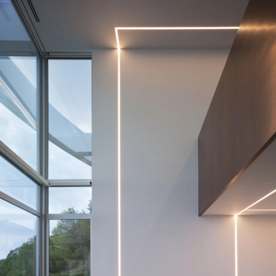 El perfil del cartón yeso del LED llevó el perfil de aluminio para la pared del yeso