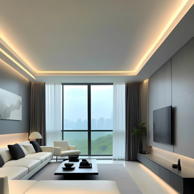 Un buen precio. Perfil de aluminio LED de la iluminación interior de la esquina para la iluminación de la pared en línea