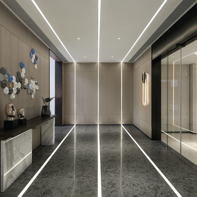 Longitud de encargo el 1m los 2m 3M de la decoración LED del perfil de aluminio casero de la tira