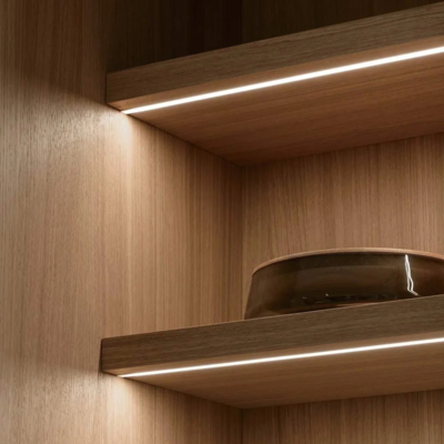 El perfil de aluminio llevado sacado anodizó la iluminación de aluminio de la pared de 12m m LED