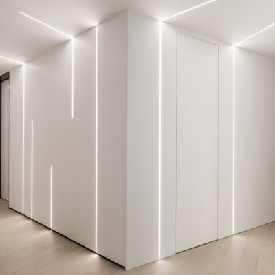 Un buen precio. perfil de aluminio LED de la tira negra de 6061 6063 que contiene la cubierta clara en línea