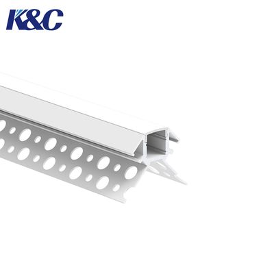 Un buen precio. 6063 T5 Aluminum LED Extrusion Channel W42.0 × H32.0mm with Sandblasting Oxidation and ROHS Certified en línea