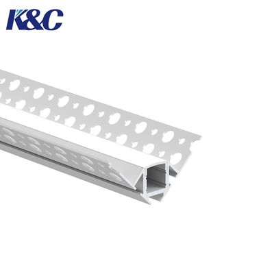 Un buen precio. K12 LED Aluminum Channel W68.0 × H43.0mm with 3M/PCS Customized Length for Strip Light Installation en línea