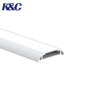 Un buen precio. 6063 Canal de aluminio LED K19 con tamaño W39.0 × H9.0mm y longitud personalizada de 2M / PCS para luces de banda LED de 24 mm en línea