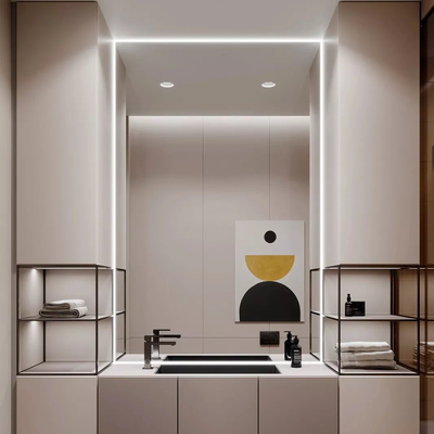 6065 Aluminum Extrusion LED Profile K28 with Fast Heat Dissipation and Sandblasting Oxidation for Strip Lighting