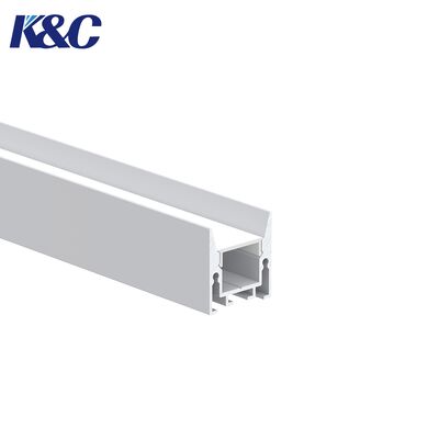 Un buen precio. Perfil de Aluminio para Tira LED K95 Personalizable con Caja de Luz y Aleación 6063 T5 para Instalación Suspendida en línea