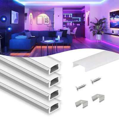 Un buen precio. 6063 T5 de aleación de aluminio bend LED de banda de aluminio con 2 años de garantía y longitud personalizada en línea