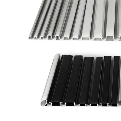 Un buen precio. 6063 T5 de aleación de aluminio LED de perfil de aluminio W17.0*H9.0mm con garantía de 5 años y cubierta de PC en línea