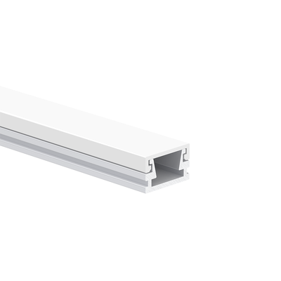 Un buen precio. Perfil de aluminio helado de la tira clara de la lente LED de la cubierta con el difusor de la PC En línea