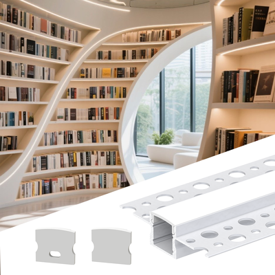 Calidad Vivienda de la protuberancia del perfil del cartón yeso de ROHS LED para la iluminación del techo Fábrica