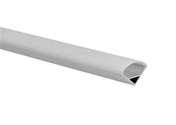 Perfil de aluminio de la esquina llevado IP20 de PMMA el 1m los 2m 3M para la tira de 10m m