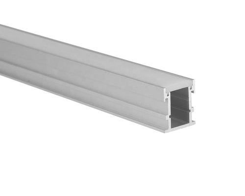 2020 modificó el perfil de aluminio ligero subterráneo superficial de plata de la tira para requisitos particulares