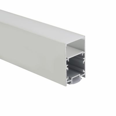 35m m anodizados arriba y abajo de encender perfil del LED