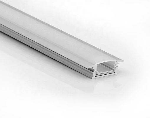 Canal de la prenda impermeable LED de la longitud W18mm*H8.7mm del aluminio los 2m de Profil para la luz de la decoración