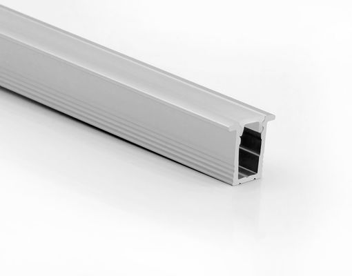 Perfil de aluminio ahuecado del LED con la cubierta width12mm high12mm de la PC PMMA