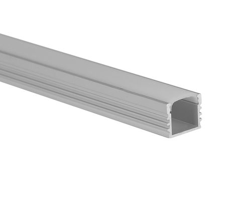 W16.5mm H13.5mmLinear que enciende el perfil de aluminio de la tira de 6063 T5 LED con la cubierta del difusor de la PC