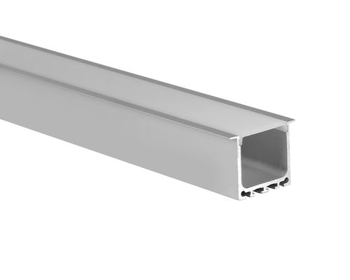 Width33.8mm High25.8mm llevó los perfiles de aluminio para la iluminación linear ahuecada con el difusor de la PC