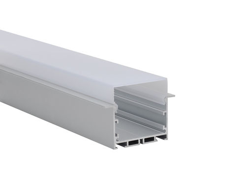 El aluminio ahuecado llevó el perfil 50*50m m con el difusor de la PC para la luz linear llevada de la tira