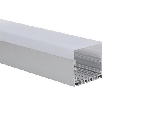 Perfil de aluminio LED del cuadrado de K&C 6063t5 de la tira pendiente del soporte