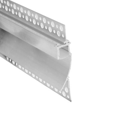 Perfil sacado del cartón yeso del LED con la cubierta del difusor de la PC