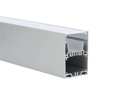 Disipador de calor de aluminio llevado del perfil con la cubierta helada PC para el perfil de aluminio de In LED del conductor