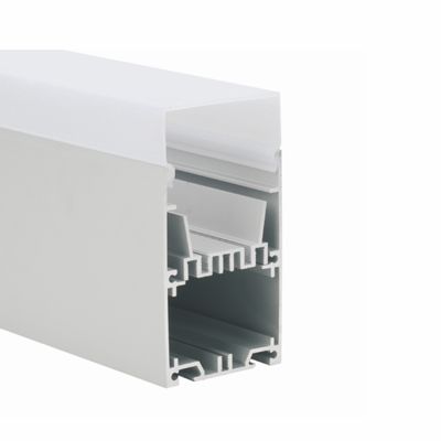 Perfil de aluminio ligero llevado pendiente anodizado IP20-44
