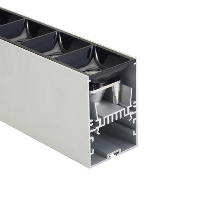 Un buen precio. Perfil de aluminio de aluminio llevado de In LED del conductor del perfil Width54mm High80mm de la tira con la lente en línea