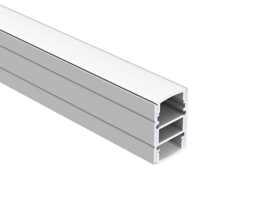 Un buen precio. IP20 anodizado suspendió la iluminación del perfil 100lm/w 17*24m m del LED en línea
