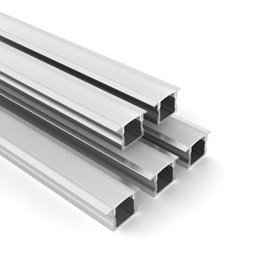 Un buen precio. perfil de aluminio llevado de la tira para el perfil de aluminio ahuecado del LED con la cubierta del difusor de la PC en línea