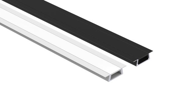 Un buen precio. El perfil de aluminio ahuecado 6063 T5 del LED con la cubierta llevó el canal de aluminio en línea