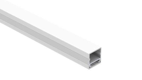 Un buen precio. perfil de aluminio 6063 T5 de la tira de la longitud LED de los 2.5m con el difusor de la PC en línea
