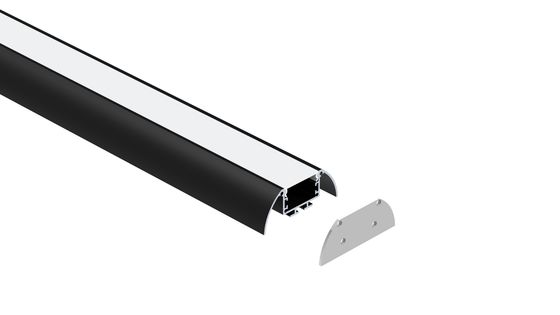 Un buen precio. Perfil de aluminio llevado 6063 T5 de la tira con el difusor de la PC para la iluminación comercial en línea
