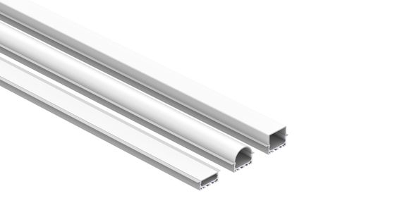 PMMA cubren el chorreo de arena de aluminio de las protuberancias del LED con el difusor de la PC