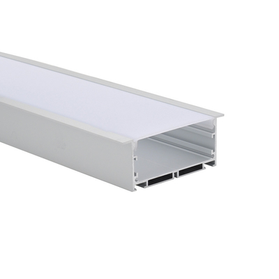 El extremo capsula la cubierta de PMMA que el perfil de aluminio ahuecado del LED heló H35mm del ópalo
