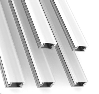 Un buen precio. La PC de aluminio del perfil de la tira de H7.5mm LED heló proceso de la protuberancia de ROHS en línea