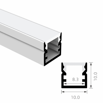 Un buen precio. La PC que pulía con chorro de arena el perfil de aluminio T8 de la tira del LED heló 10×10m m en línea