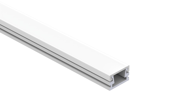 Longitud de encargo el 1m los 2m 3M del pequeño de 12*7.5m m LED canal de aluminio de la tira